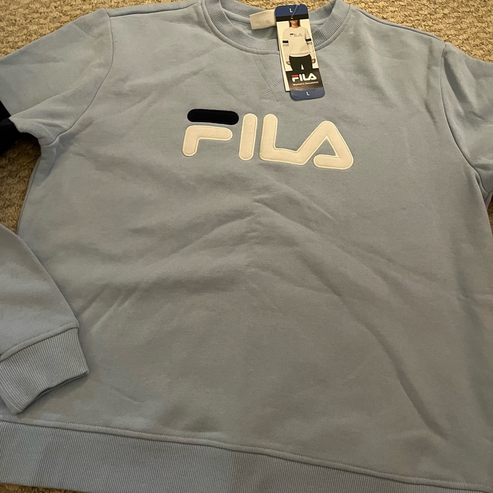 Fila nwt blue sweatshirt